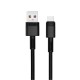 Кабель XO NB-Q166 fast charging cable USB to Type-C 5A 1m Black